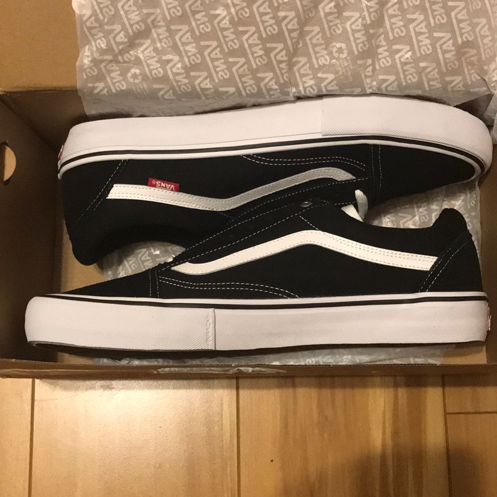 Vans old skool pro black/white